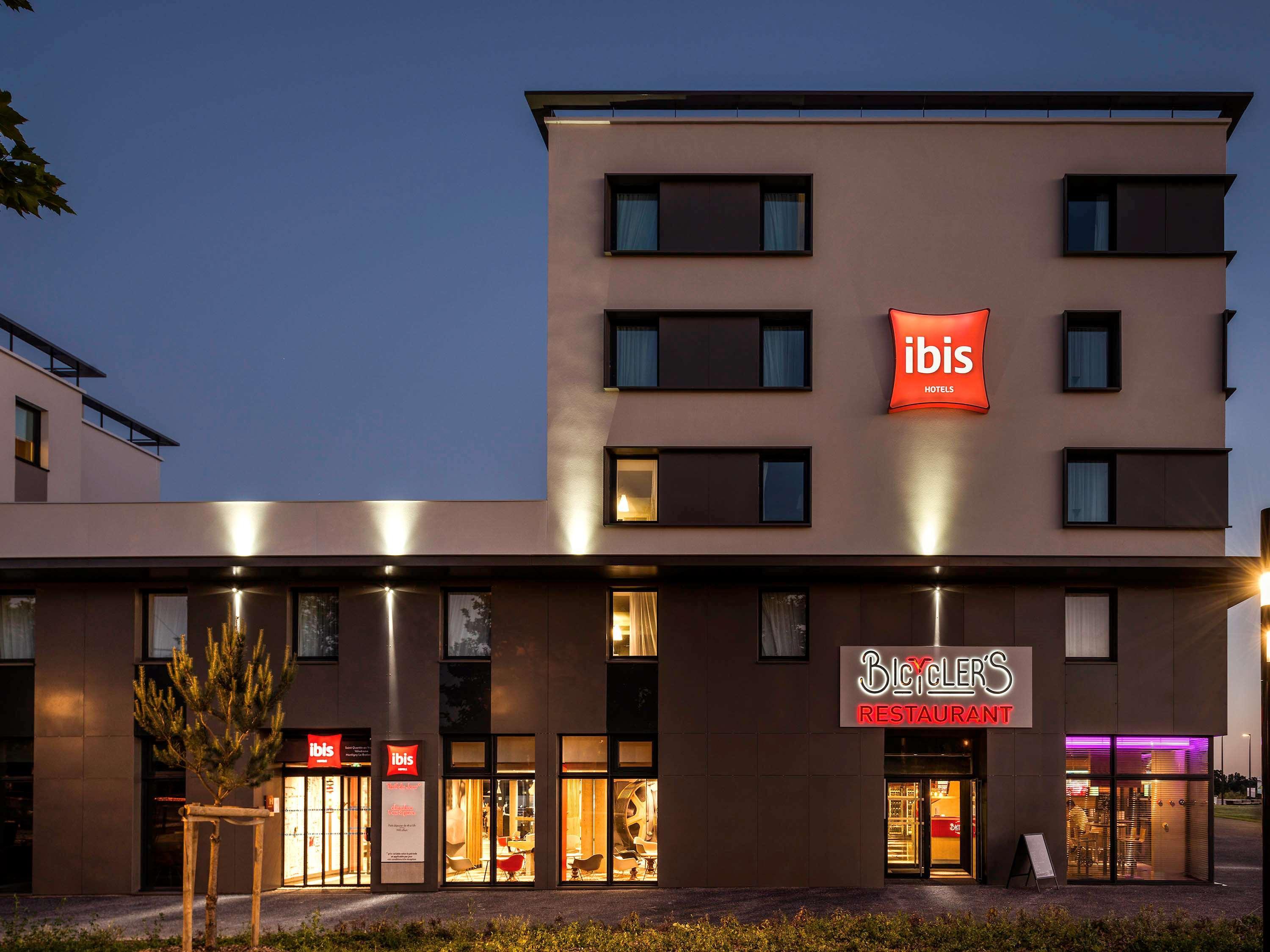 Hotel Ibis Saint Quentin En Yvelines - Velodrome Montigny-le-Bretonneux Exterior foto